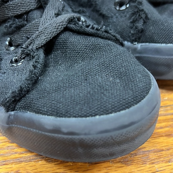 REVOLUTION DANCEWEAR | Classic High Top Sneaker black canvas Hip Hop - Picture 10 of 10